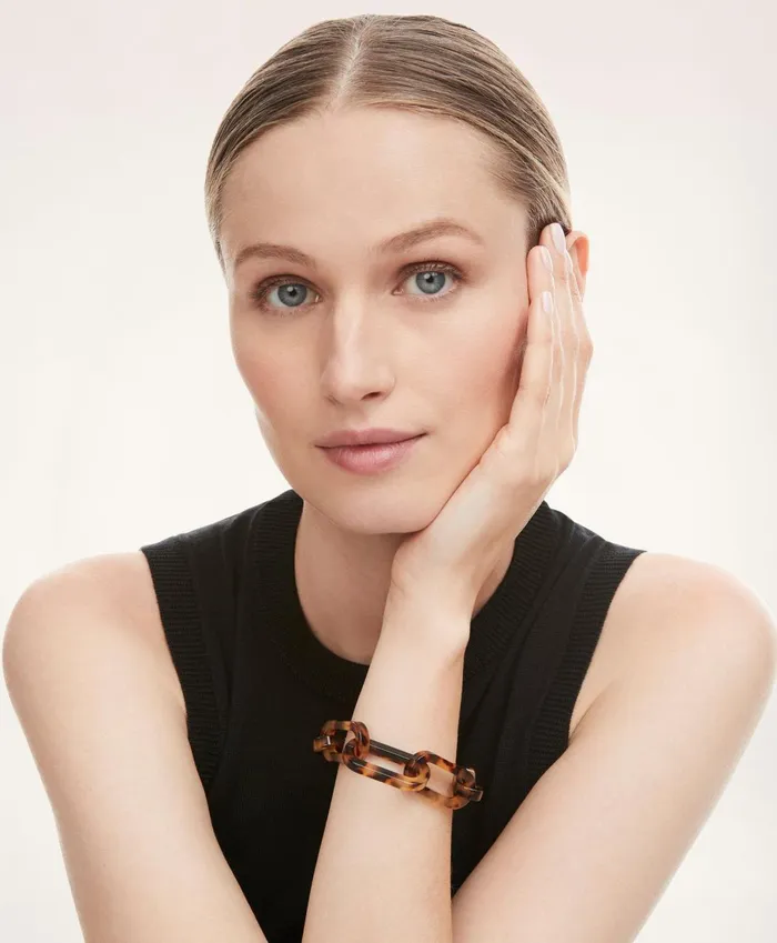 Jewelry Women Brooks Brothers Tortoise Link Bracelet Multi