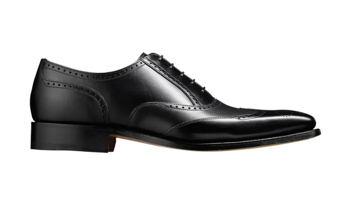 Johnny 8211 Black Calf Mens Barker Shoes Brogues