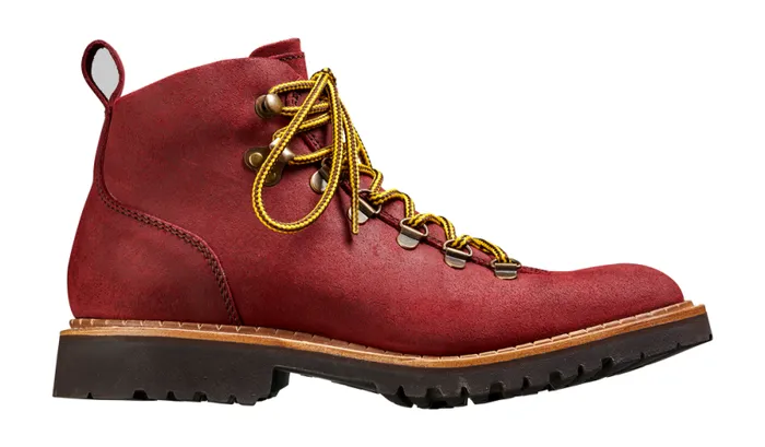 Julie 8211 Plum Waxy Suede Womens Barker Shoes Boots