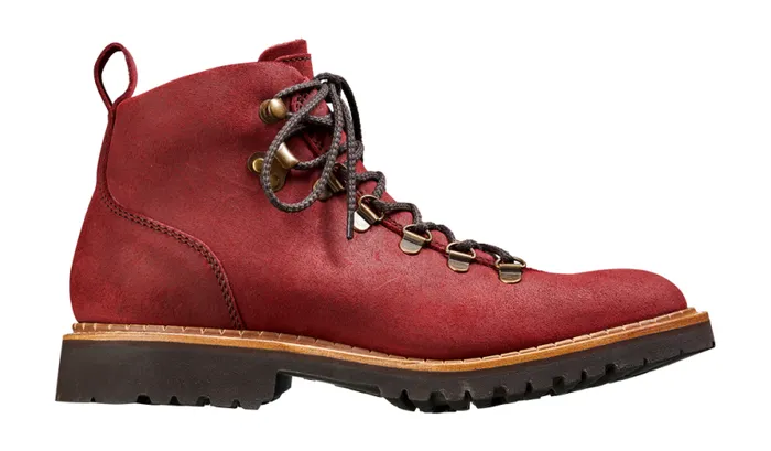 Julie 8211 Plum Waxy Suede Womens Barker Shoes Boots