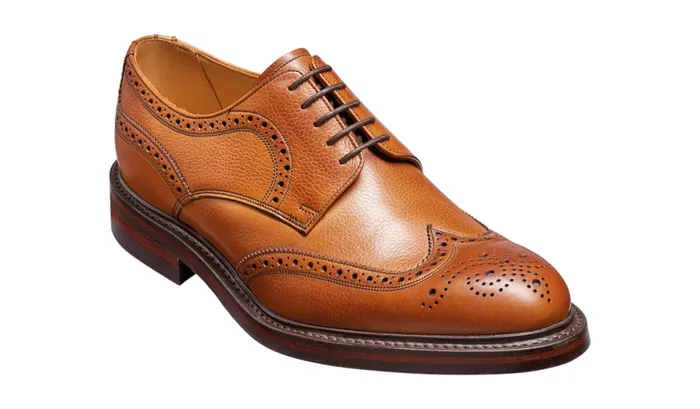 Kelmarsh 8211 Cedar Grain Mens Barker Shoes Brogues
