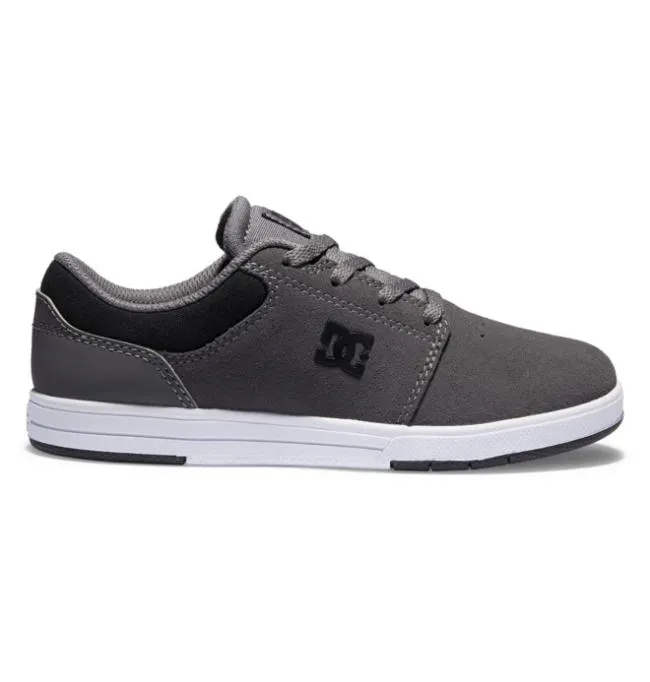 Kids Sneakers DC Kid039s Crisis 2 Shoes Dark GreyBlack