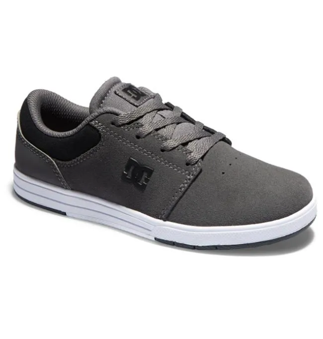 Kids Sneakers DC Kid039s Crisis 2 Shoes Dark GreyBlack Kids Sneakers DC Kid039s Crisis 2 Shoes Dark GreyBlack