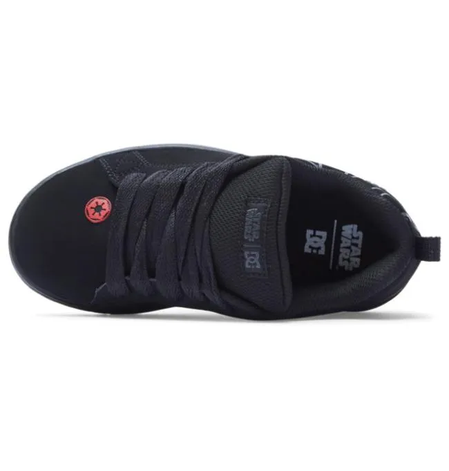 Kids Sneakers DC Kid039s Star Warstrade DC Shoes Court Graffik BlackRed Kids Sneakers DC Kid039s Star Warstrade DC Shoes Court Graffik BlackRed