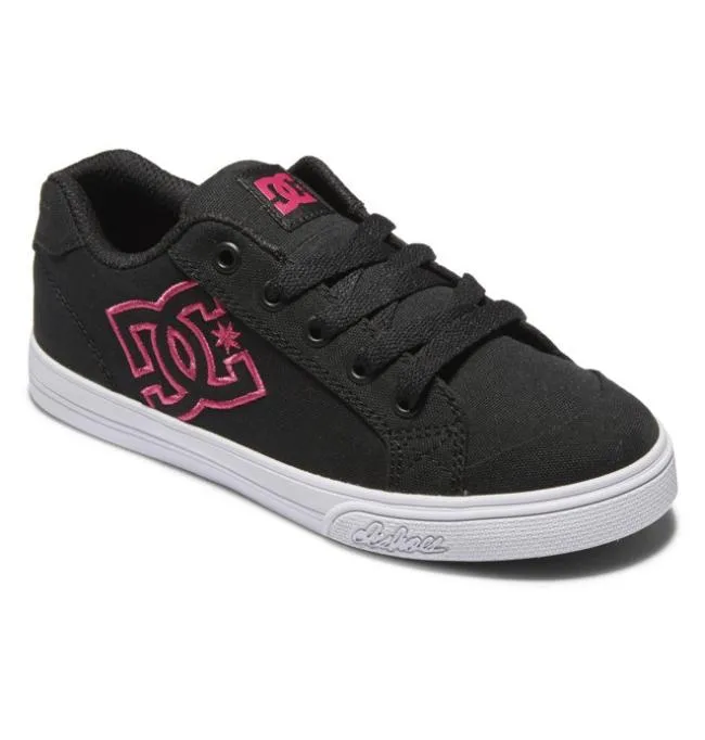 Kids Sneakers DC Kids039 Chelsea Shoes BlackPink Stencil Kids Sneakers DC Kids039 Chelsea Shoes BlackPink Stencil