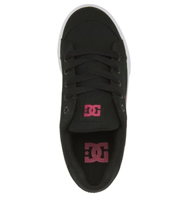 Kids Sneakers DC Kids039 Chelsea Shoes BlackPink Stencil Kids Sneakers DC Kids039 Chelsea Shoes BlackPink Stencil