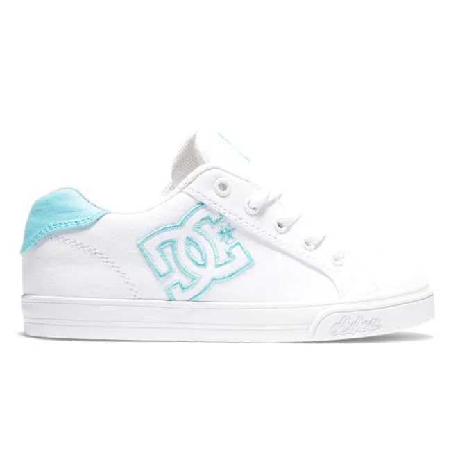 Kids Sneakers DC Kids039 Chelsea Shoes WhiteMint Julip
