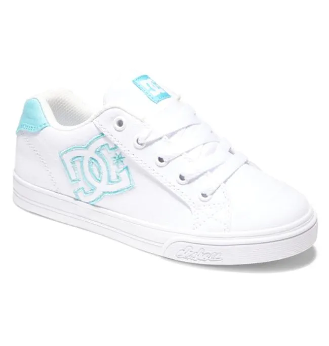 Kids Sneakers DC Kids039 Chelsea Shoes WhiteMint Julip Kids Sneakers DC Kids039 Chelsea Shoes WhiteMint Julip
