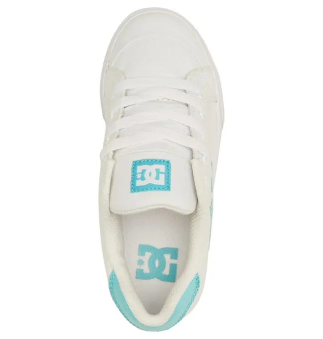 Kids Sneakers DC Kids039 Chelsea Shoes WhiteMint Julip Kids Sneakers DC Kids039 Chelsea Shoes WhiteMint Julip