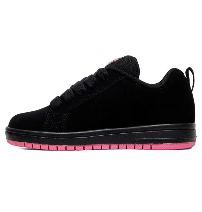 Kids Sneakers DC Kids039 Court Graffik Shoes BlackPink Kids Sneakers DC Kids039 Court Graffik Shoes BlackPink
