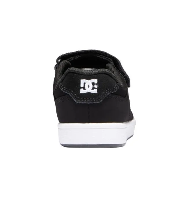 Kids Sneakers DC Kids039 Manteca 4 Elastic Lace Shoes BlackWhite Kids Sneakers DC Kids039 Manteca 4 Elastic Lace Shoes BlackWhite