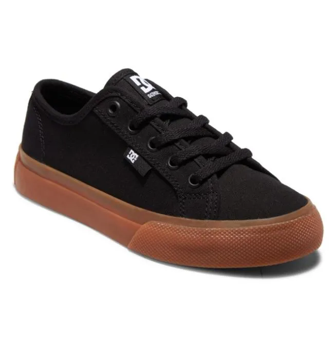 Kids Sneakers DC Kids039 Manual Shoes BlackGum Kids Sneakers DC Kids039 Manual Shoes BlackGum