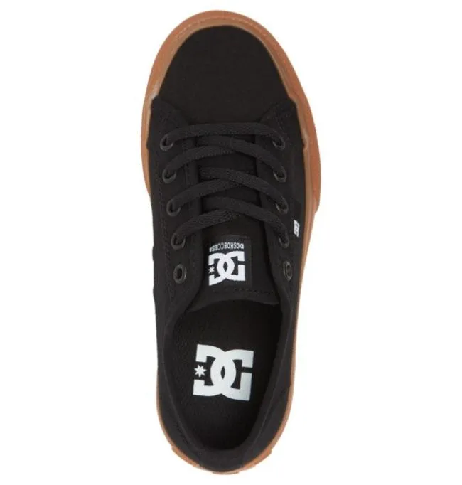 Kids Sneakers DC Kids039 Manual Shoes BlackGum Kids Sneakers DC Kids039 Manual Shoes BlackGum
