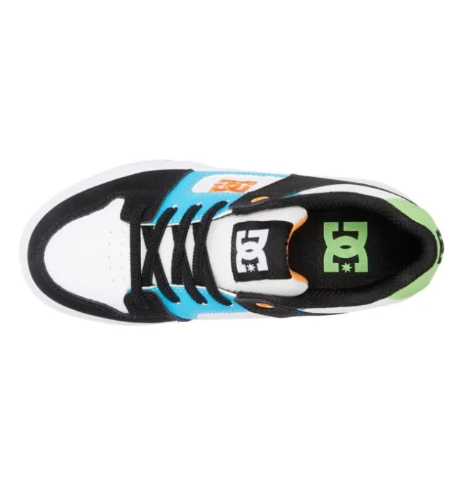 Kids Sneakers DC Kids039 Pure Elastic Lace Shoes WhiteBlackBlue Kids Sneakers DC Kids039 Pure Elastic Lace Shoes WhiteBlackBlue