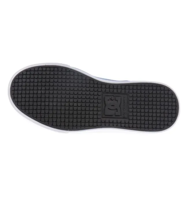 Kids Sneakers DC Kids039 Pure Elastic Lace Shoes WhiteBlackBlue Kids Sneakers DC Kids039 Pure Elastic Lace Shoes WhiteBlackBlue