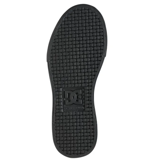 Kids Sneakers DC Kids039 Pure High Elastic Lace Shoes BlackBlackBlack Kids Sneakers DC Kids039 Pure High Elastic Lace Shoes BlackBlackBlack