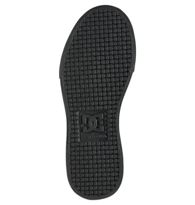 Kids Sneakers DC Kids039 Pure High Elastic Lace Shoes BlackBlackBlack Kids Sneakers DC Kids039 Pure High Elastic Lace Shoes BlackBlackBlack