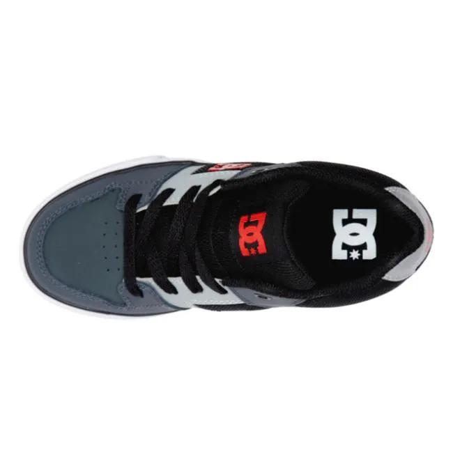 Kids Sneakers DC Kids039 Pure MID MidTop Shoes BlackGreyWhite Kids Sneakers DC Kids039 Pure MID MidTop Shoes BlackGreyWhite