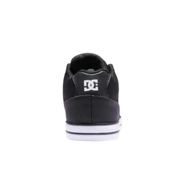 Kids Sneakers DC Kids039 Pure MID MidTop Shoes BlackWhite
