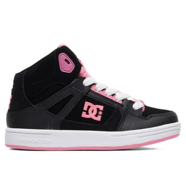 Kids Sneakers DC Kids039 Pure Shoes BlackPink