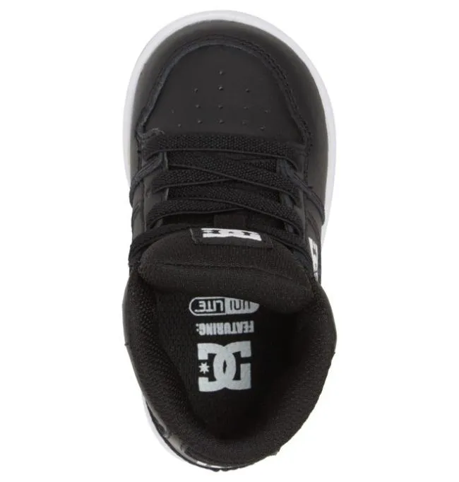 Kids Toddlers DC Toddler039s Pure Hi High Shoes BlackWhite Kids Toddlers DC Toddler039s Pure Hi High Shoes BlackWhite
