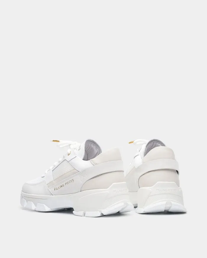Kyoto Radar Glare White Women Filling Pieces Sneakers