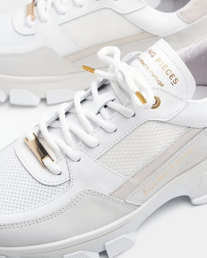 Kyoto Radar Glare White Women Filling Pieces Sneakers