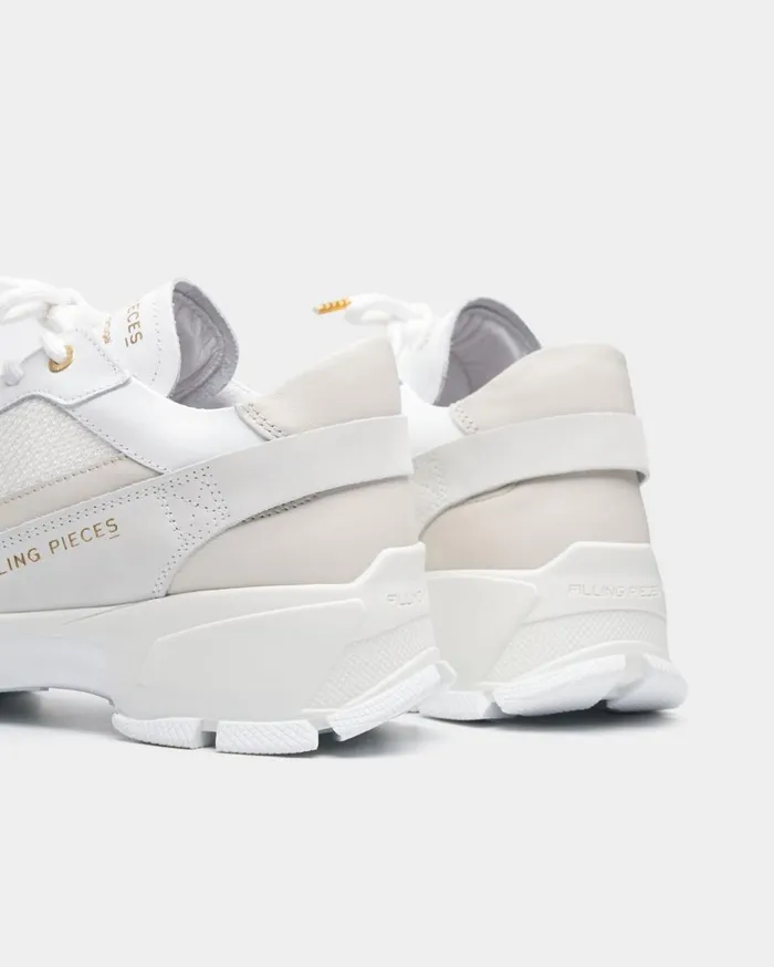 Kyoto Radar Glare White Women Filling Pieces Sneakers