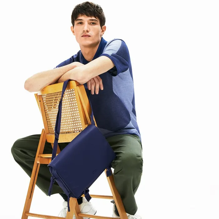 L1212 Clipped Flap Adjustable Shoulder Strap Small Pouch Blue Depths Mens Lacoste Bags Near Me L1212 Clipped Flap Adjustable Shoulder Strap Small Pouch Blue Depths Mens Lacoste Bags Near Me
