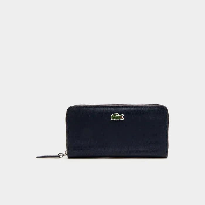 L1212 Concept Petit Piqu 12 Card Zip Wallet Eclipse Womens Lacoste Small Leather Goods On Sale L1212 Concept Petit Piqu 12 Card Zip Wallet Eclipse Womens Lacoste Small Leather Goods On Sale