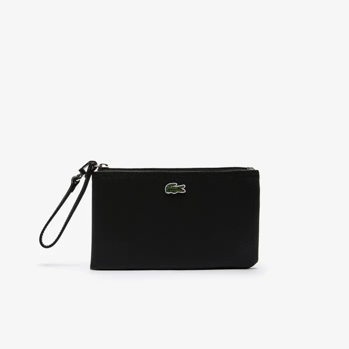 L1212 Concept Zip Clutch Bag Black Womens Lacoste Small Leather Goods Near Me L1212 Concept Zip Clutch Bag Black Womens Lacoste Small Leather Goods Near Me