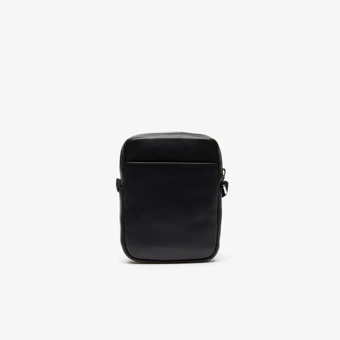 L1212 Leather Camera Bag Black Mens Lacoste Bags Casaul