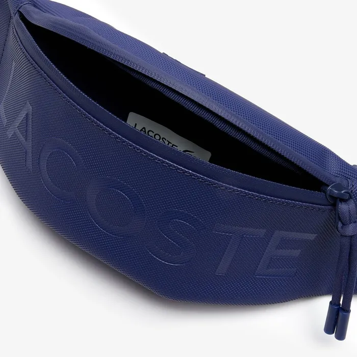 L1212 Logo Lettering Fanny Pack Blue Depths Mens Lacoste Bags Online