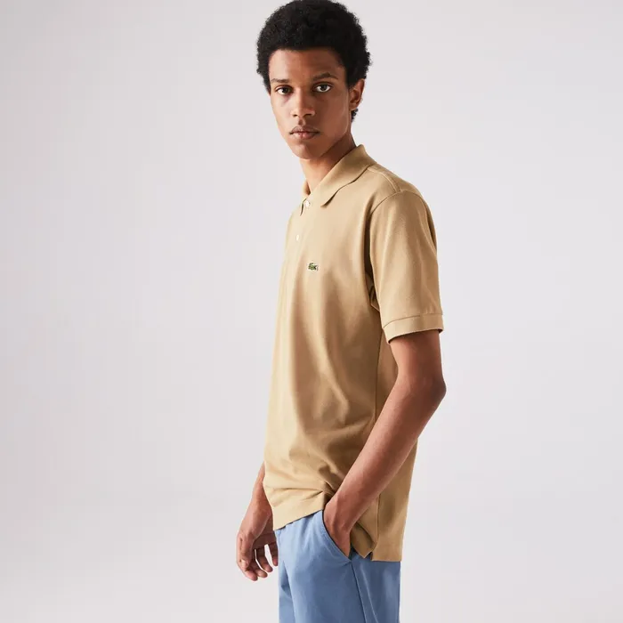 L1212 Polo Beige Mens Lacoste The Original Polo For Sale