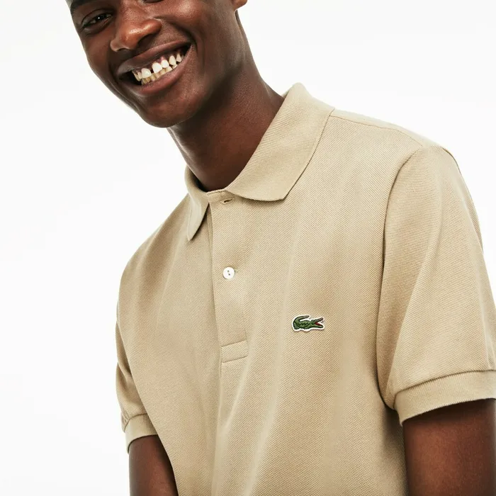 L1212 Polo Beige Mens Lacoste The Original Polo For Sale