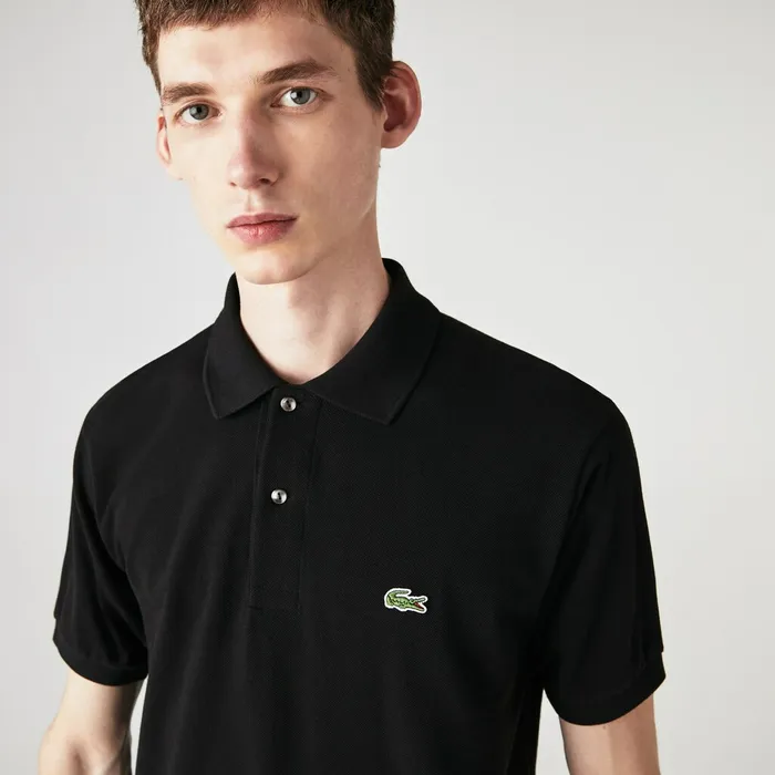 L1212 Polo Black Mens Lacoste The Original Polo Cheap On Sale