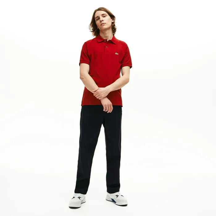 L1212 Polo Bordeaux Mens Lacoste The Original Polo Casaul