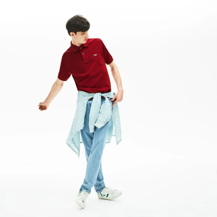 L1212 Polo Bordeaux Mens Lacoste The Original Polo Gift 4 You