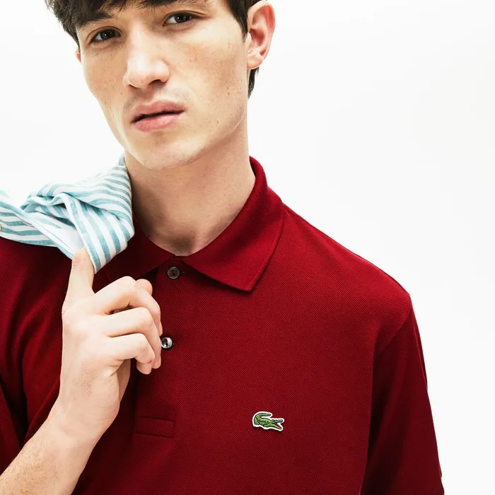 L1212 Polo Bordeaux Mens Lacoste The Original Polo Gift 4 You