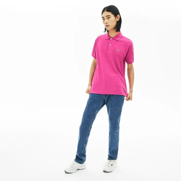 L1212 Polo Fushia Pink Mens Lacoste The Original Polo Popular