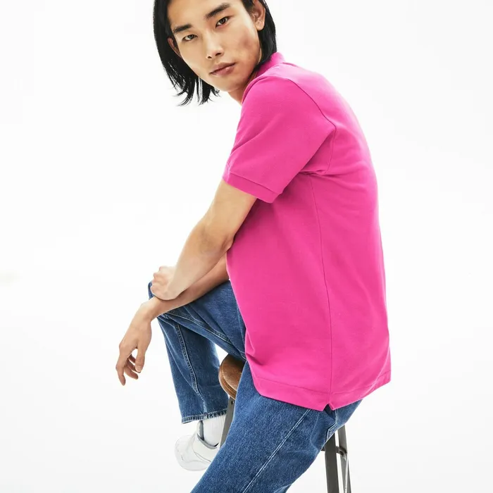 L1212 Polo Fushia Pink Mens Lacoste The Original Polo Popular