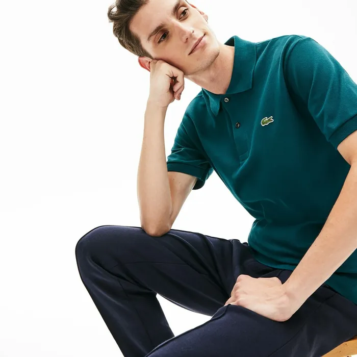 L1212 Polo Green Mens Lacoste The Original Polo Gift for Friend