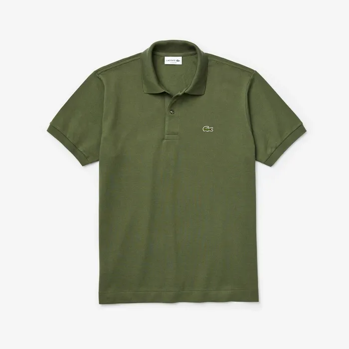 L1212 Polo Khaki Green Mens Lacoste The Original Polo Popular
