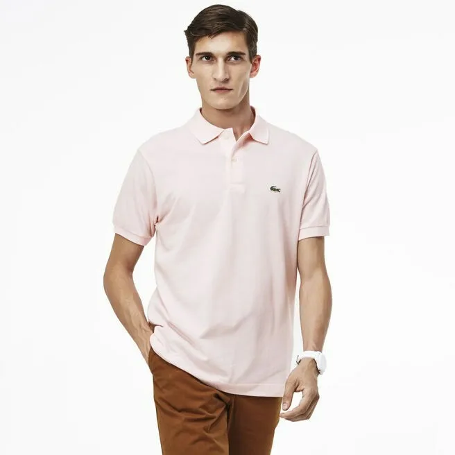 L1212 Polo Light Pink Mens Lacoste The Original Polo Cheap On Sale