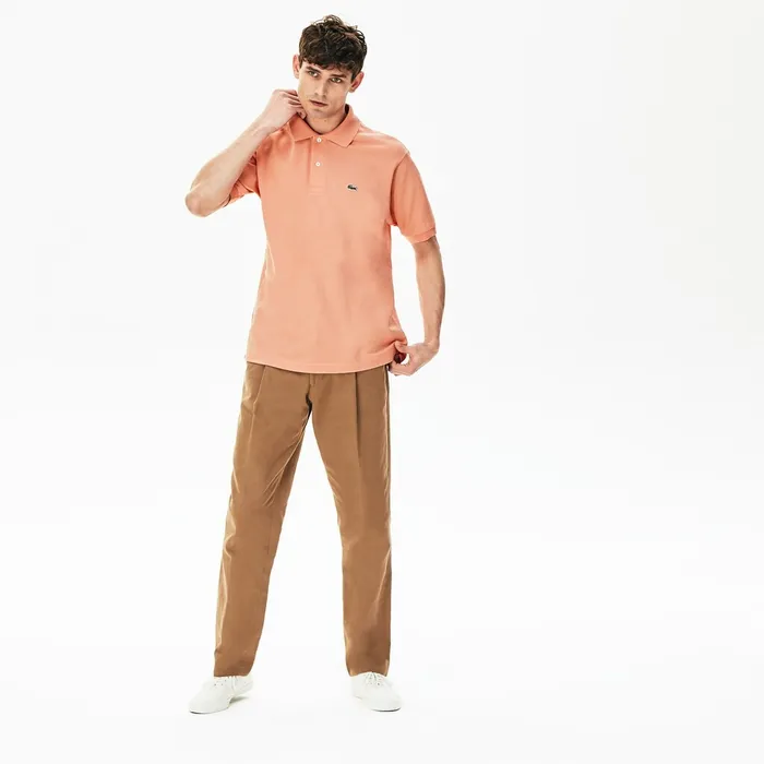 L1212 Polo Pink Mens Lacoste The Original Polo Casaul