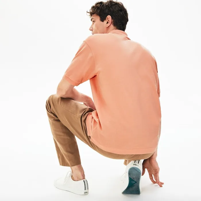 L1212 Polo Pink Mens Lacoste The Original Polo Casaul