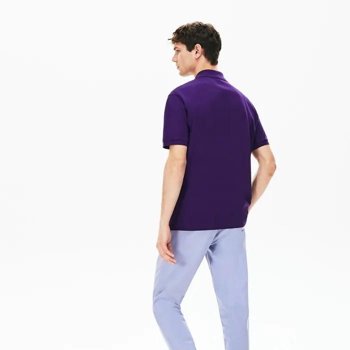 L1212 Polo Purple Mens Lacoste The Original Polo Casaul