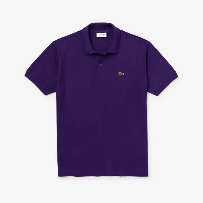 L1212 Polo Purple Mens Lacoste The Original Polo Casaul