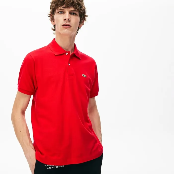L1212 Polo Red Mens Lacoste The Original Polo Gift for Friend
