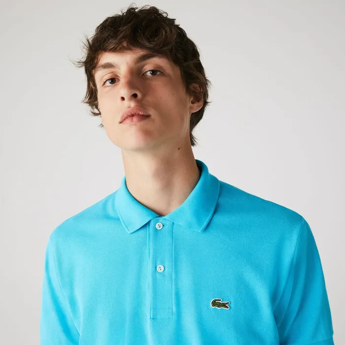L1212 Polo Turquoise Mens Lacoste The Original Polo Cheap On Sale